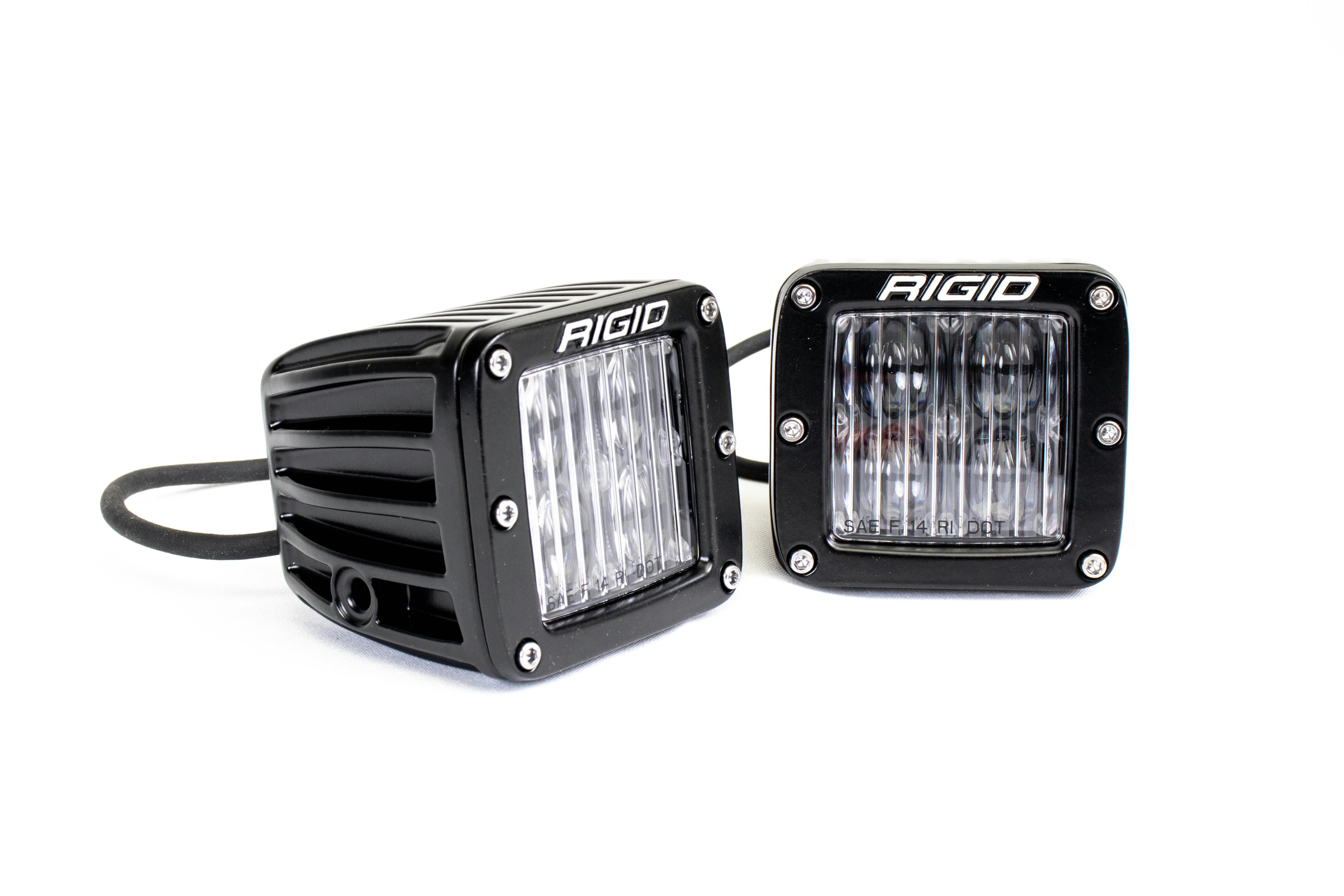 Rigid Industries 504813 SAE Compliant Fog Light Set D-Series LED Lights