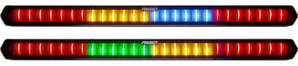 Rigid Industries (90122) Chase Tail Light Kit w/ Mounting Bracket - Amber