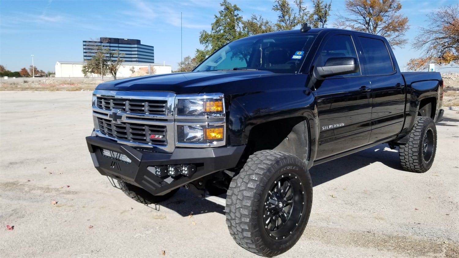 Road Armor 3141XFPRB Spartan Front Bumper Bolt-On Accessory