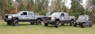 Road Armor 37702B (4x) 4-inch diameter : PIAA 510 or Quake LED QFR199 and (3x) Light Tabs on Titan