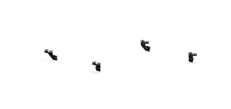 Road Armor 500BRS-BRKTKIT TRECK Drill-Less Rack Mounting Bracket Kit