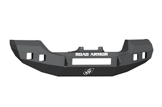 Road Armor 5183F0B Stealth Front Winch Bumper Full Width RUBICON-Texture Black WARN PowerPlant