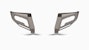 Road Armor 4162DF-A0-P2-MR-BH iDentity Front Bumper Full Kit Center Section Smooth
