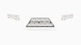 Road Armor 3152DR-A0-P2-MR-BH iDentity Rear Bumper Full Kit Center Section