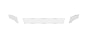 Road Armor 4162DF-A0-P2-MR-BH iDentity Front Bumper Full Kit Center Section Smooth