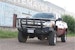 Road Armor 37702B (4x) 4-inch diameter : PIAA 510 or Quake LED QFR199 and (3x) Light Tabs on Titan