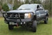 Road Armor 37702B (4x) 4-inch diameter : PIAA 510 or Quake LED QFR199 and (3x) Light Tabs on Titan