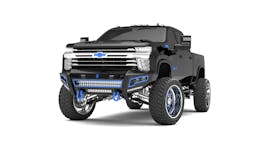 Road Armor 3202DF-B0-P2-MR-BH Identity Front Bumper Full Kit