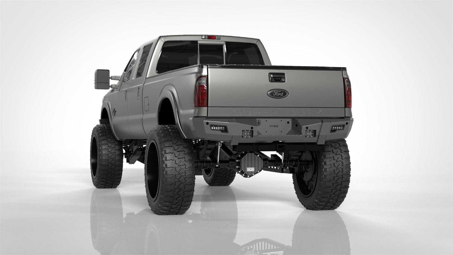 Road Armor 6112DR-A0-P2-MR-BH IDentity Rear Bumper Full Kit Center Section