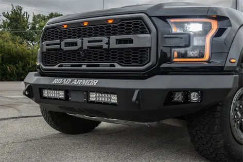 Road Armor 6171F0B-NW (1x) 20-inch RIGID Light Bar; (4x) RIGID Dually ...