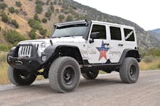 Rock-Slide Engineering AC-FF-100-F-JKA JK FRONT FENDER FLARES / FULL LENGTH
