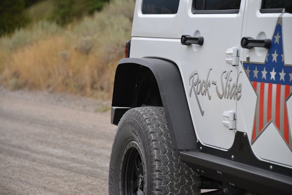 Rock-Slide Engineering AC-FF-100-R-JKA JK REAR FENDER FLARES