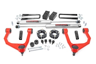 Rough Country 76830RED 3.5 Inch Lift Kit | Toyota Tundra 2WD/4WD (2007-2021)