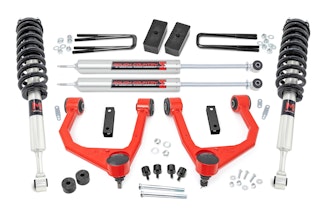 Rough Country 76840RED 3.5 Inch Lift Kit | M1 Struts/M1 | Toyota Tundra 2WD/4WD (2007-2021)