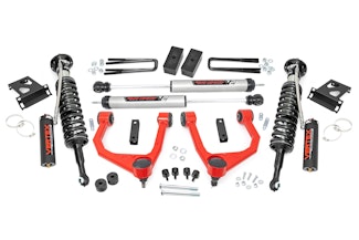 Rough Country 76857RED 3.5 Inch Lift Kit | Vertex/V2 | Toyota Tundra 4WD (2007-2021)