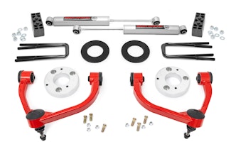 Rough Country 51013RED 3 Inch Lift Kit | Ford F-150 4WD (2009-2013)
