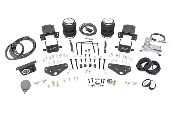 Rough Country 10016AC Air Spring Kit w/compressor | Ford F-250/F-350 Super Duty 4WD (2017-2022)