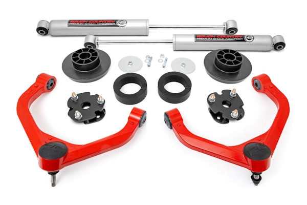 Rough Country 31230RED 3 Inch Lift Kit | N3 | Ram 1500 4WD (2012-2018 & Classic)