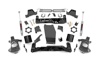 Rough Country 22731 6in GM Suspension Lift Kit w/N3 (14-18 1500 PU 4WD | Aluminum/Stamped Steel)