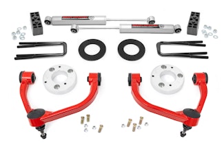 Rough Country 51014RED 3 Inch Lift Kit | Ford F-150 4WD (2014-2020)