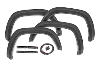 Rough Country S-T11621-1J9 Fender Flares | Sport | 1J9 Celestial Silver Metallic | Toyota Tacoma (16-23)
