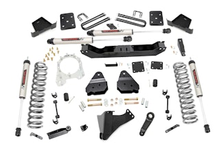 Rough Country 50370 6in Ford Suspension Lift Kit w/V2 Kits (17-19 F-250/350 4WD | Diesel)