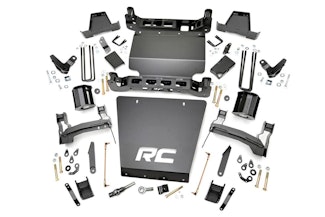 Rough Country 17800 7in GMC Suspension Lift Kit (14-18 1500 Denali PU 4WD w/MagneRide | Steel)