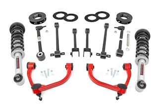 Rough Country 40231RED 3 Inch Lift Kit | UCA | Ford Expedition 4WD (2018-2023)
