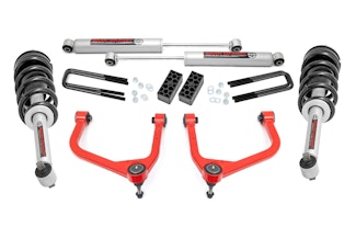 Rough Country 22631RED 3.5 Inch Lift Kit | N3 Struts | GMC Sierra 1500 2WD/4WD (2019-2024)
