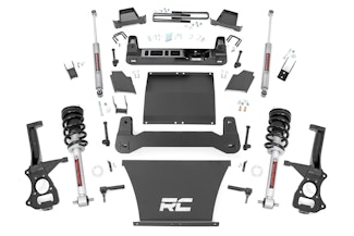 Rough Country 21732 6in Suspension Lift Kit | Lifted Struts (2019 Chevy 1500 PU 4WD/2WD)