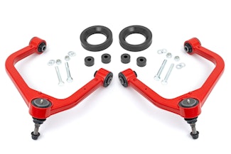 Rough Country 1325RED 1.75 Inch Leveling Kit | Forged Red UCA | AT4 | GMC Sierra 1500 4WD (19-24)