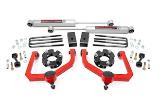 Rough Country 83430RED 3 Inch Lift Kit | N3 Shocks | Nissan Titan 2WD/4WD (2004-2023)