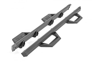 Rough Country 31008A SRX2 Adj Aluminum Step | Crew Cab | Ram 1500 (19-24)/1500 TRX (21-24)