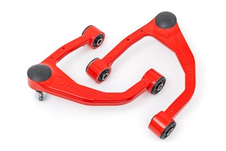 Rough Country 76801RED Red Forged Upper Control Arms | OE Upgrade | Toyota Tundra 2WD/4WD (22-24)