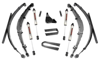 Rough Country 50170 4in Ford Suspension Lift System w/ V2 Shocks