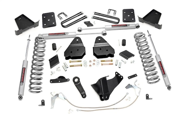 Rough Country 549.20 6-inch Suspension Lift Kit (Overload Spring Models)