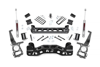 Rough Country 57231 4in Ford Suspension Lift Kit w/N3 Shocks (09-10 F-150)