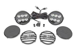 Rough Country 70805A Black Series Halo LED Light Pair