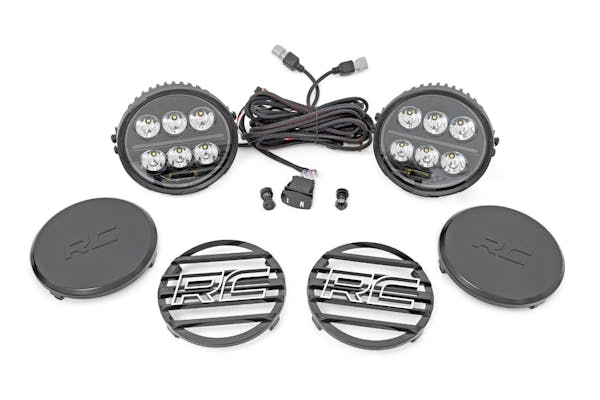 Rough Country 70805A Black Series Halo LED Light Pair