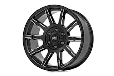Rough Country 83170917 Rough Country 83 Series Wheel | One-Piece | Gloss Black | 17x9 | 6x135 | +0mm
