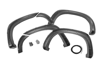 Rough Country A-C12211-GA0 Fender Flares | Defender | GA0 Northsky Blue | Chevy Silverado 1500 (19-24)