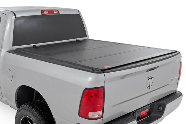 Rough Country 49318650 Hard Tri-Fold Flip Up Bed Cover