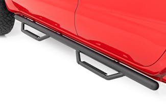 Rough Country 82001B Nerf Steps | Cab Length | Crew Cab | Nissan Frontier 2WD/4WD (2005-2024)