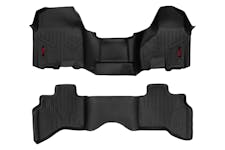 Rough Country M-31312 Heavy Duty Floor Mats - Front & Rear Combo