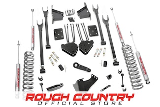 Rough Country 52620 6-inch 4-Link Suspension Lift Kit (Non-Overload Spring Models)