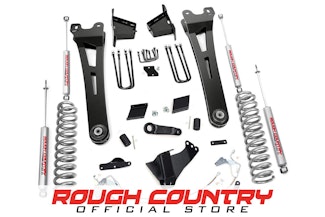 Rough Country 542.20 6-inch Radius Arm Suspension Lift Kit (Overload Spring Models)