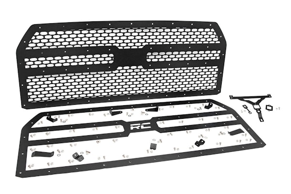 Rough Country 70191 Laser-Cut Mesh Replacement Grille (Ford F150)