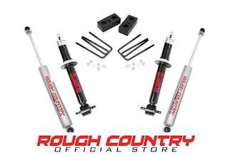 Rough Country 268.23 3.5-inch Suspension Lift Kit (Factory Cast Steel Control Arm Models)