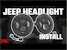 Rough Country RCH5000 Jeep 7in LED Projection Headlights (Wrangler TJ, JK)