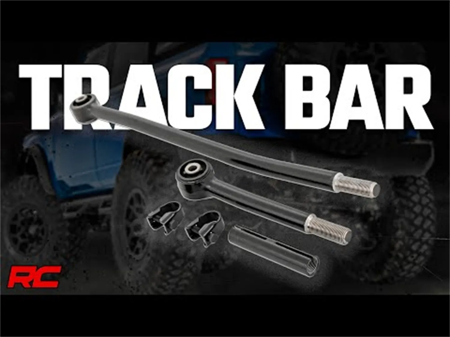 Rough Country Forged Adjustable Track Bar Front For RAM 2500 14-19 4WD | 0-5" Lift | Part 31004